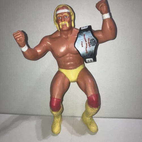 Vintage 1984 LJN WWF Wrestling Superstars Hulk Hog...