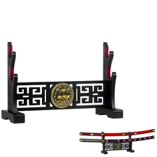 Logest Sword Stand - 4 Tier Options Available - Crafted Using Wood Katana Hol...