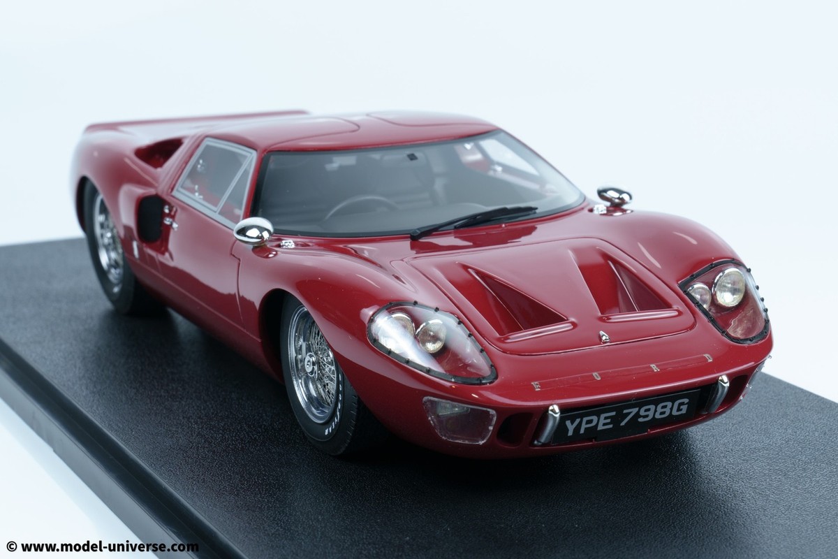 Cult Scale - 1:18 Ford GT40 MkIII Maroon 1966 - Limited Edition