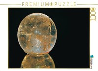 Calvendo Puzzle Rock Crystal Sphere | 1000 Pieces, Finished Size 25.2 × 18.9 In