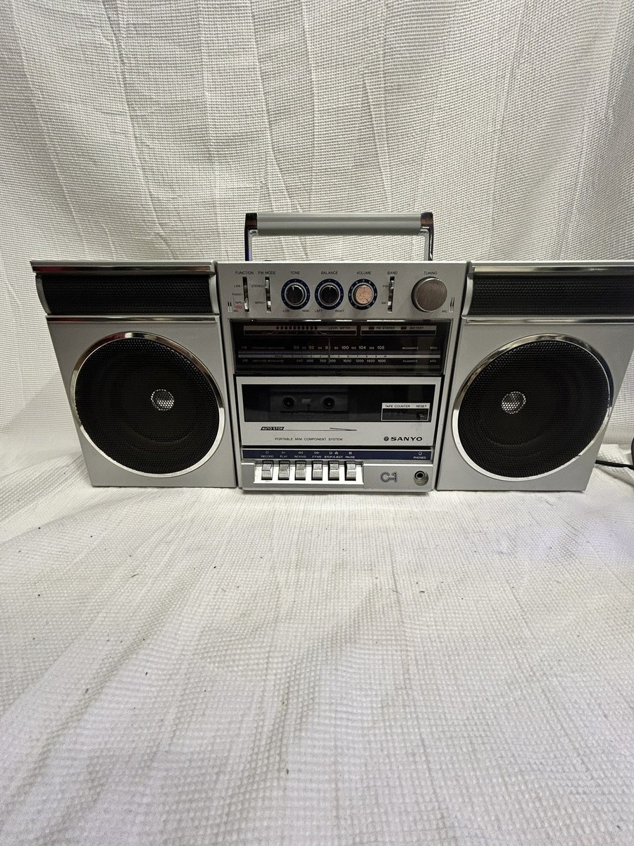 Sanyo C-1 Portable Stereo Boombox **READ** | eBay