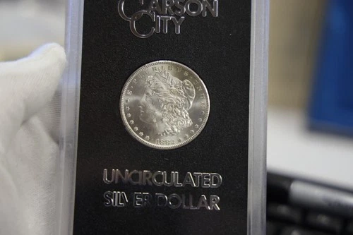 1882 CC US Morgan Dollar $1 GSA Nice Unc Box/Papers...