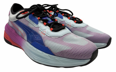 Puma Extent Nitro Ultraviolet Sneakers Blue Fiery Coral Men's Size US 13