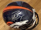 Peyton Manning Signed Denver Broncos Replica Helmet - Steiner Sports COA