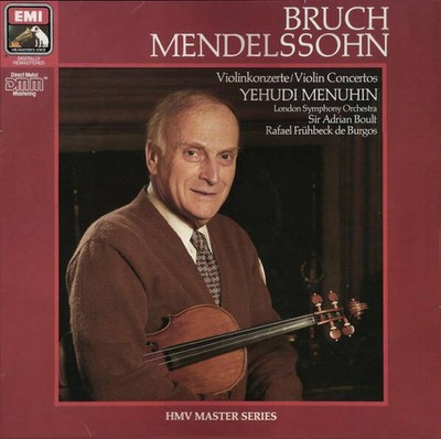Max Bruch , Felix Mendelssohn-Bartholdy , Yehudi Menuhin , London
