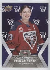 2024-25 Upper Deck PWHL Showcase Logo 15/30 Erin Ambrose #9 sq1