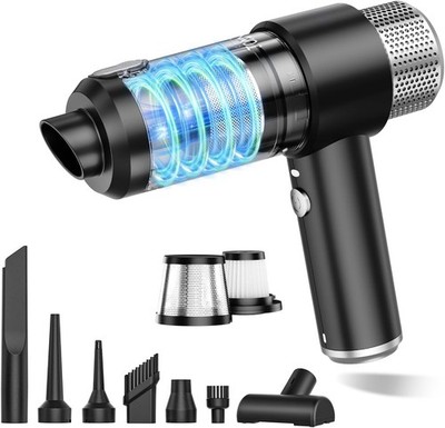 Cordless Handheld Vacuum Cleaner with 16000PA Power & LED Light, Compact Design