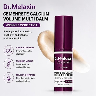 Dr. Melaxin Cemenrete Calcium Volume Multi Balm Wrinkle Core Stick 9g