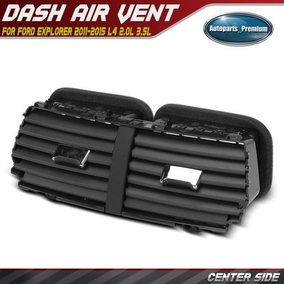 Center Black Dash Air Vent for Ford Explorer 11-15 L4 2.0L V6 3.5L BB5319C681A