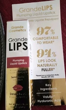 NEW Grande Lips Plumping Liquid Lipstick Desert Peak Mini Size 0.04oz in Box