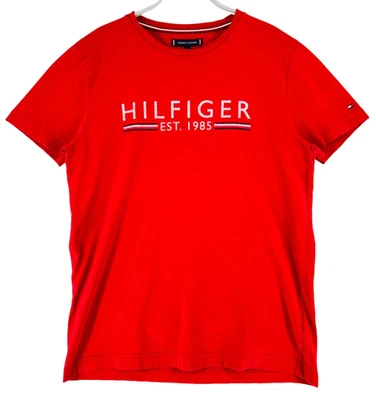 Tommy Hilfiger T-Shirt Col Rond Homme Jersey Coton Taille M - Photo 1/4