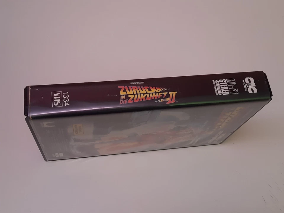 Zurück in die Zukunft 2 1989 VHS German PAL CIC Video Erstauflage Michael J. Fox - Bild 3 von 4