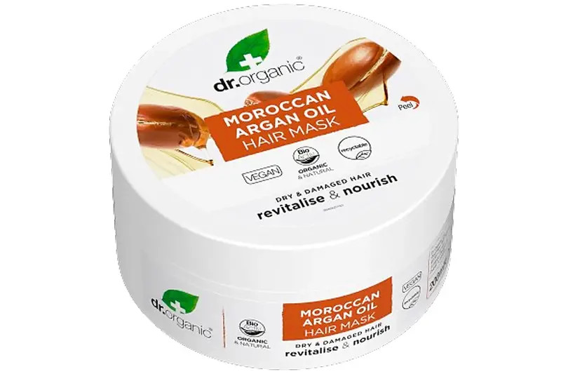 Dr Organic Moroccan Argan Oil Hair Mask - Image 2