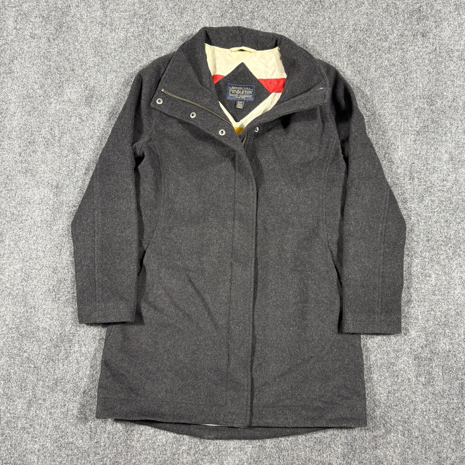 Pendleton Jacket Cascade Campbell Wool Blend Wate… - image 1