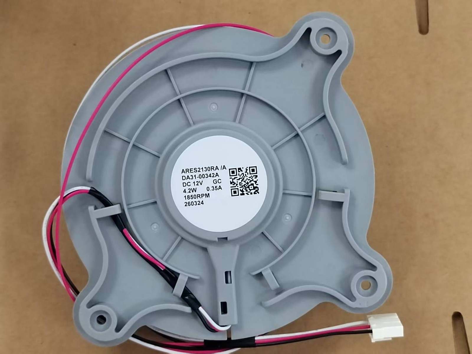For Samsung Refrigerator Motor Condensing Freeze Fan DA31-00342A 12V