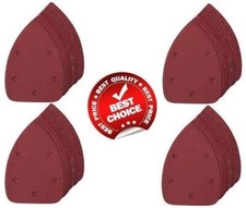 10-200 MOUSE SANDING SHEETS - 60,80,120,240 GRITS - MOUSE SANDER SANDPAPERS