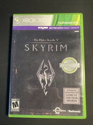Original Skyrim! For Xbox 360 Video Game The Elder Scrolls V: Skyrim ...