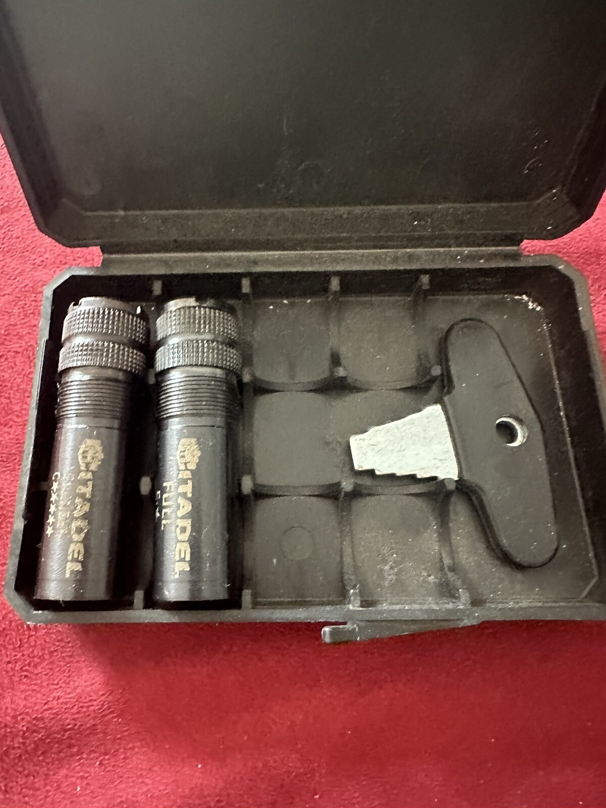 Citadel Extended Choke Tubes 12 GA Full And Cylinder with Wrench and