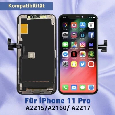 META MOBILE iPhone 11 PRO Display Oled INCELL Retina 3D Touch Screen Bildschirm VORMONTIERT