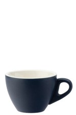 Barista Porcelain Style Drinking Flat White Matt Navy Cup 5.5oz (16cl) Box of 12