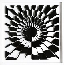 Marcello Morandini autografato numerato composizione 715 - costruzione 3D