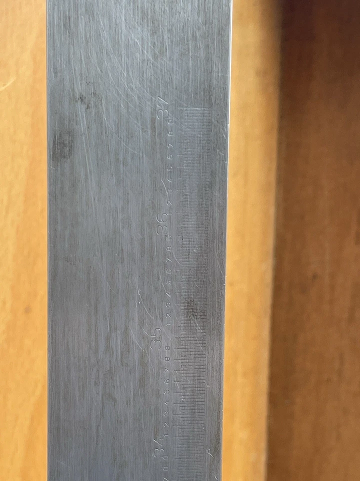 Medidor de altura Foster Vintage Vernier 37" - HECHO EN ALEMANIA Foto 3 de 4