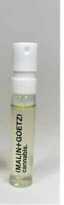Malin + Goetz Cannabis eau de parfum edp .05oz/1.5mL Trial Spray Vial NEW