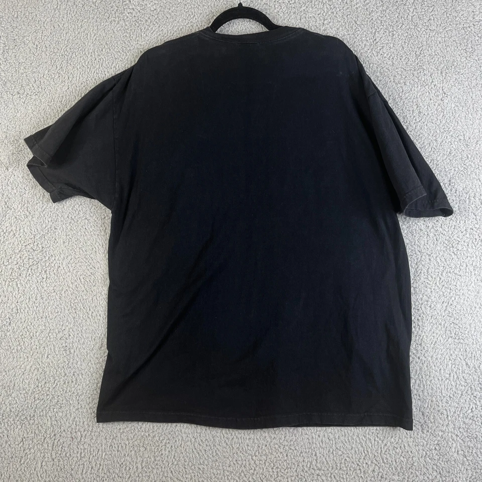 Camiseta De Colección Styx Crew 02 Para Hombre Extra Grande Campeón Negra Gira Música Rock Foto 2 de 4