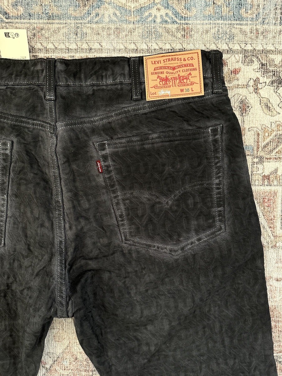 Stussy x Levi's Jacquard Jeans Black Size 38x32 | eBay Stussy x Levi's Jacquard Jeans Black Size 38x32 | eBay