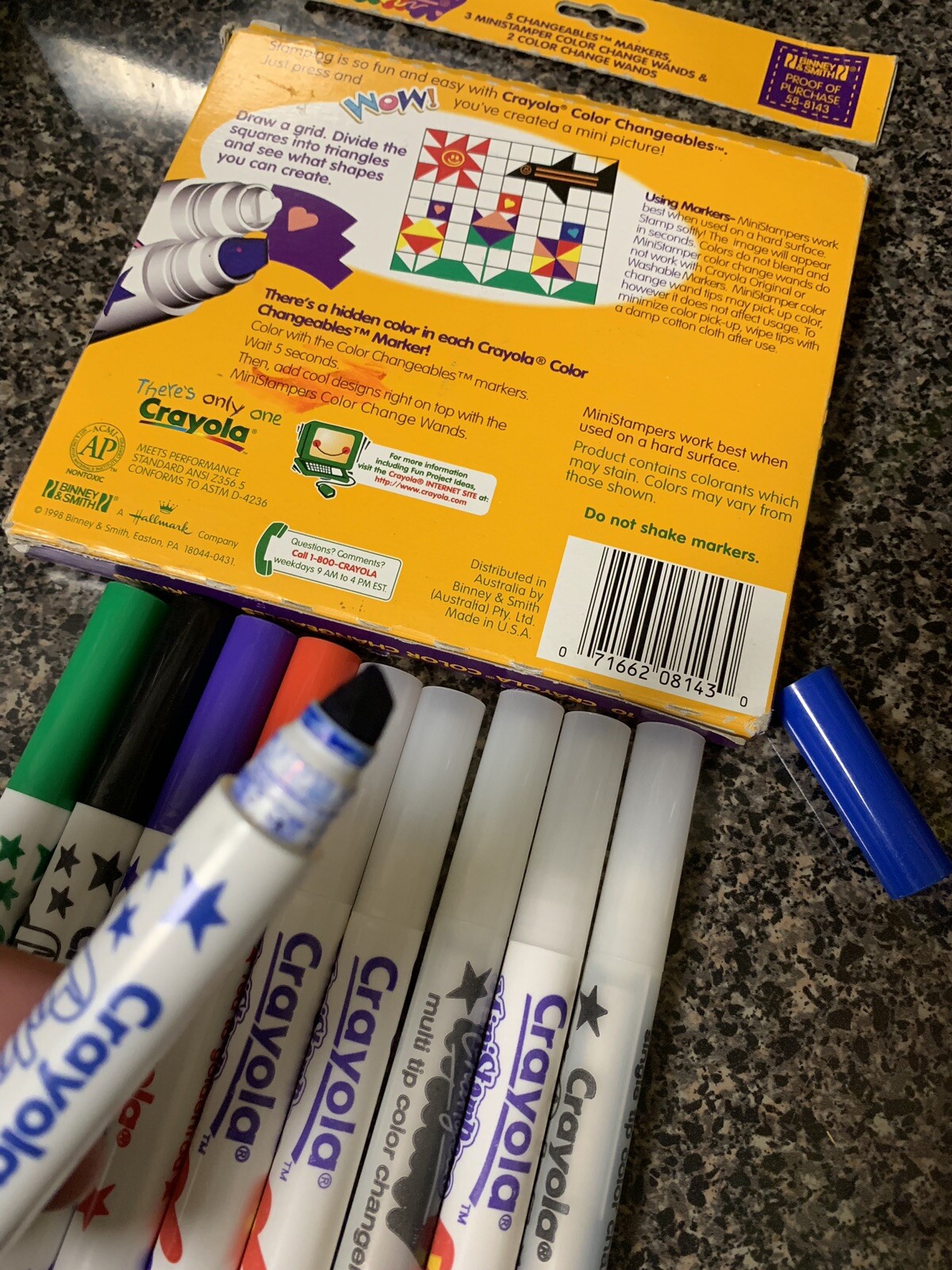 crayola changeables markers