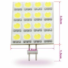 10X High quality G4 led bulbs,16SMD 505012vdc led G4 bulbs warmwhite Paid of ten