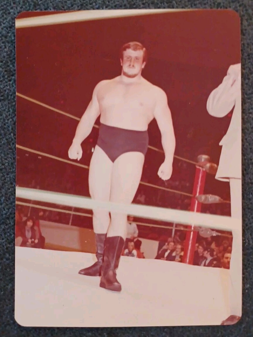 💥1️⃣9️⃣8️⃣0️⃣s Original Nikolai Volkoff 3.5x5 vintage WWF