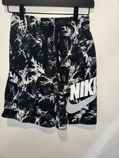 Nike Boy  s Standard Fit Shorts Large DO6493-010 Knit Cotton Black