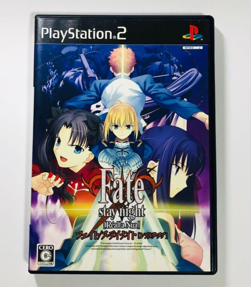 Fate Stay Night Realta Nua Sony Playstation 2 PS2 Japanese ver