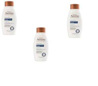 BL Aveeno Shampoo Fresh Greens Blend 12oz each *3 pack *