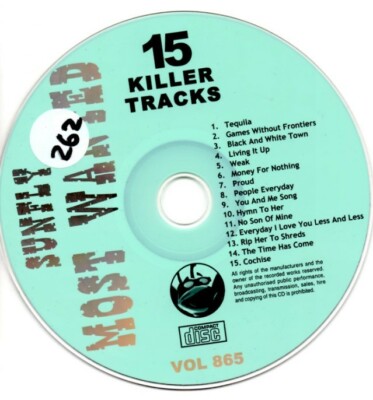 Sunfly Most Wanted 865 15 Massive Hits CDG Karaoke SMW865
