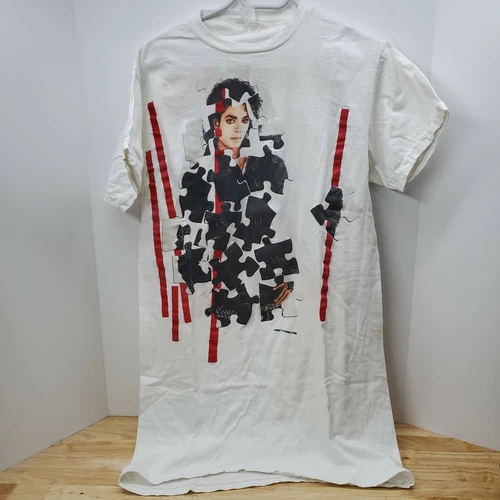 MICHAEL JACKSON Bad Tour Concert Single Stitch 1980s vintage concert t-shirt, vintage, single stitch, B+ condition