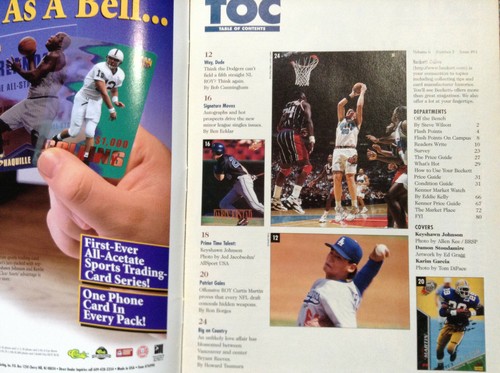 (2) BECKETT FUTURE STARS Zeitschriften Juni 1995 #50 & Mai 1996 #61 beide haben 80 Seiten  - Bild 5 von 8