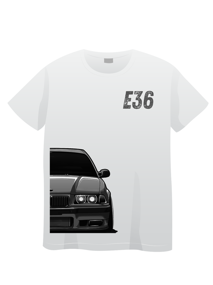 BMW E36 318 320 325 m3 graphic t-shirt classic Tee Shirt black - Main Image