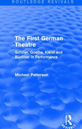 First German Theatre (Routledge Revivals)