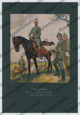 Herbert Arnold Mj. v. Willich Ulan Heerführer Combreshöhe Côtes de Lorraine 1918
