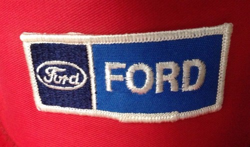 1970s 1980s FORD MOTOR COMPANY TRUCKER BASEBALL CAP HAT, RED, NEW NOS VINTAGE - Picture 2 of 5