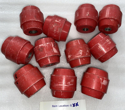 STAND-OFF Insulators Size 1.75'' Height x 1.75'' diameter (middle part) Lot of 11
