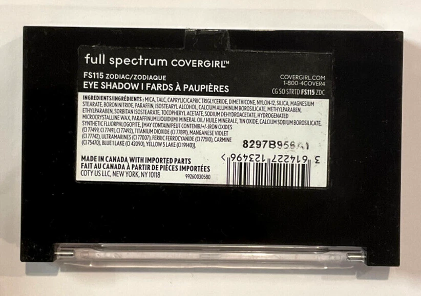 BUY1,GET1 AT 20% OFF(add 2) Covergirl Full Spectrum So Saturated, FS115 *SMUDGED - Image 3 of 3