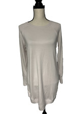 Athleta Mindset Sweatshirt Dress Light Pink Modal Fabric Size SP NWT