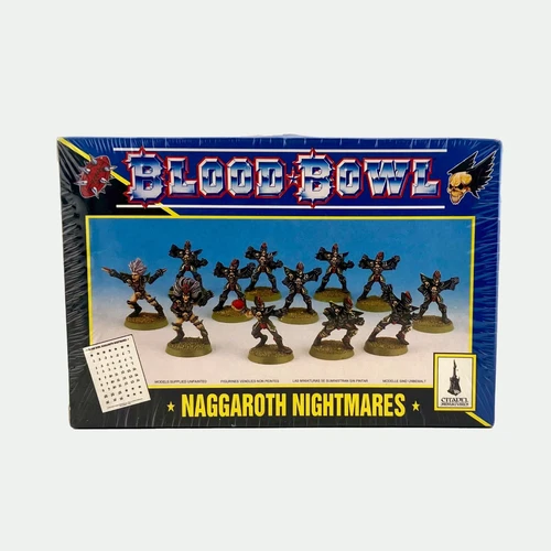 Blood Bowl Games Workshop - Naggaroth Nightmares - Metal Figurine New Box Sealed