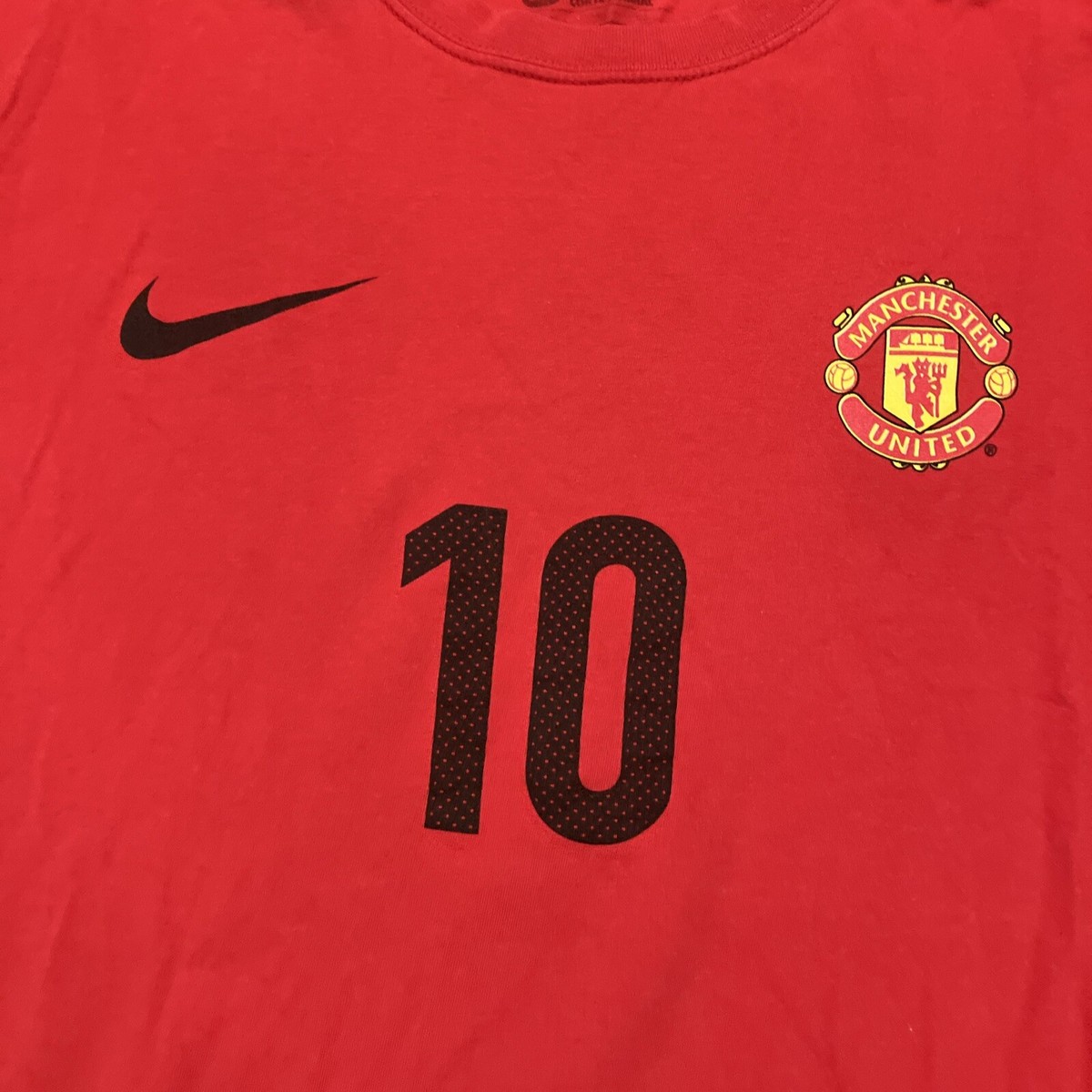 NIKE - MANCHESTER UNITED - WAYNE ROONEY - #10 - JERSEY