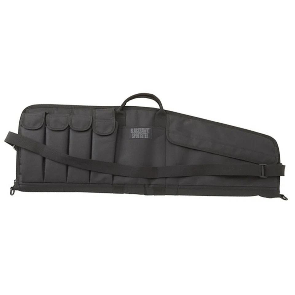 BLACKHAWK Sport Tactical Carbine Case 36" f/Rifle 600D PVC/Nylon Dual Foam Black - Image 2 of 2