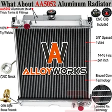 Aluminum Radiator For Kubota U45-3 U45-3ST KX121-3 KX161-3 KX121-3ST RD41142300