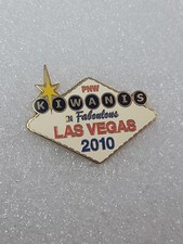 Kiwanis International PNW in Fabulous Las Vegas 2010 Enamel Sign Lapel Hat Pin
